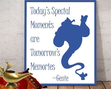 Disney Inspired Aladdins Genie Quote Download Genie Quotes Aladdin
