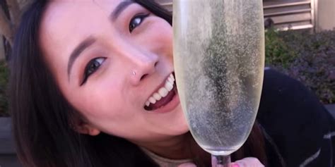 Giant Champagne Flute Can Hold An Entire Bottle Of Sparkling Wine