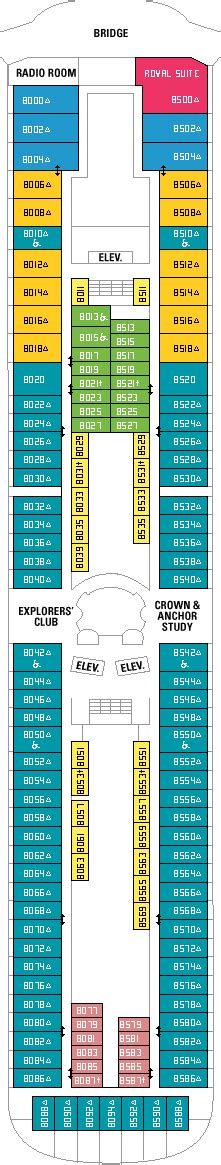 Discover new thrills onboard rhapsody of the seas. Deck plan Rhapsody of the Seas before 30/04/2010 on full ...