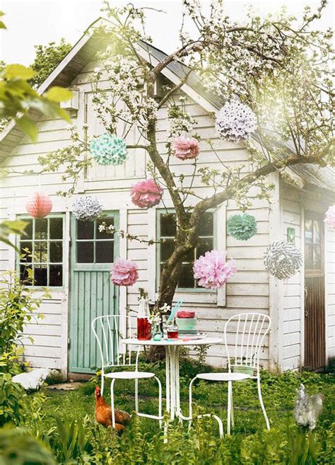 17 Shabby Chic Garden For Romantic Feel House Design And Decor