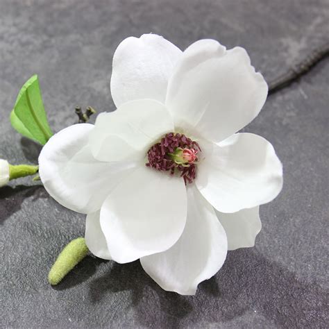 Maybe you would like to learn more about one of these? Top Quality Pink-white Natural Touch Magnolia Silk Flower ...