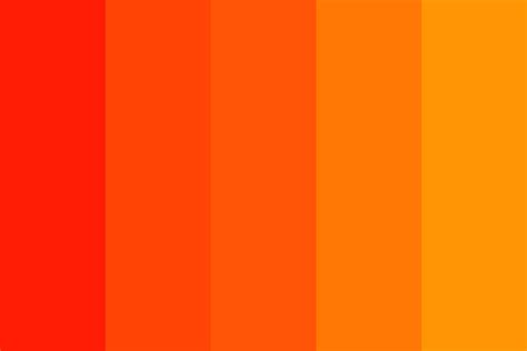 Burnt Orange Color Palette