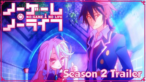 No Game No Life Season Ii Trailer Youtube