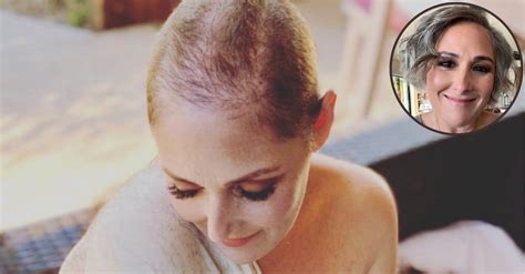 ricki lake shares hair loss update after shaving her head