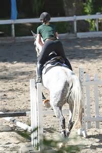 Iggy Azalea Jumps Hurdles During Equestrian Therapy