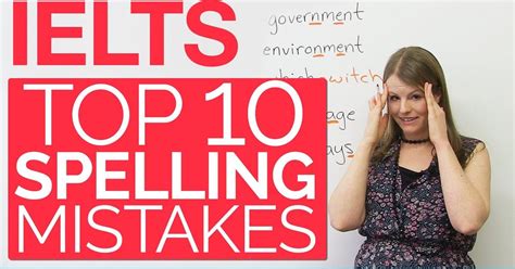 IELTS Top Spelling Mistakes VoiceTube Learn English Through Videos