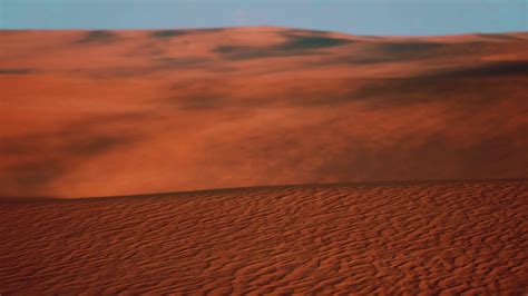 Aerial Of Red Sand Dunes In Namib Desert Stock Footage Sbv 346519920