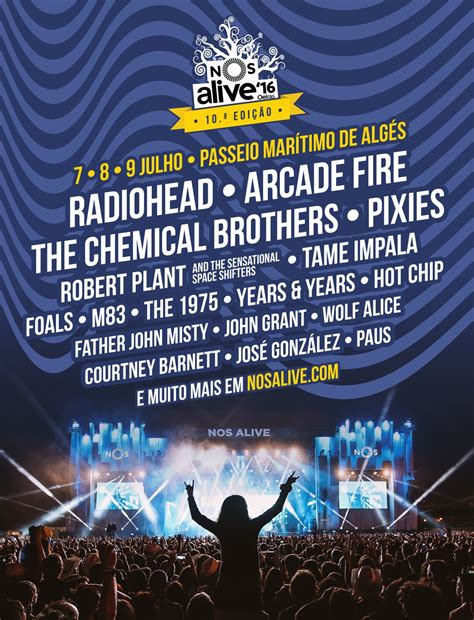 Ediciones Anteriores Nos Alive Festis