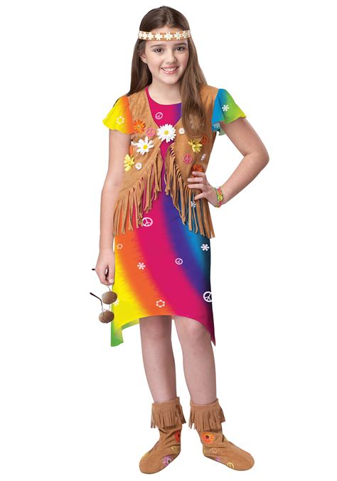 70s Flower Child Costume Halloween Costume Ideas 2023