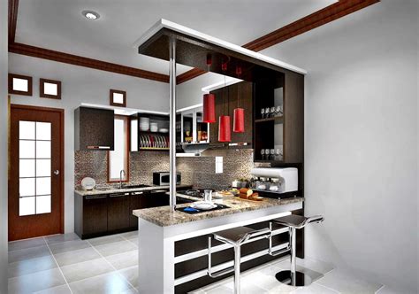 Ide Dapur Cantik Dengan Kitchen Set Minimalis Modern Meja Batu Granit