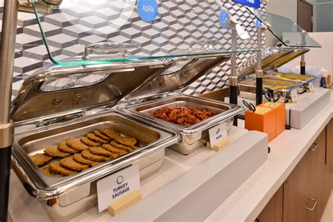Holiday inn is an american brand of hotels based in atlanta, and a subsidiary of intercontinental hotels group, which has its headquarters in denham, buckinghamshire.founded as a u.s. Holiday Inn Express Launches a New Breakfast Bar - Travel ...