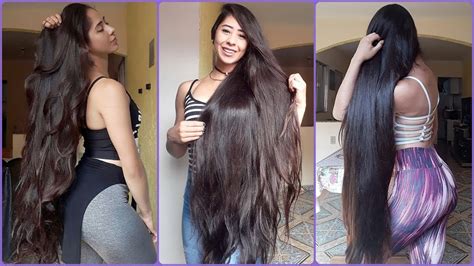 9 Minutes Of Reeh David Wonderful Long Silky Hair Play Youtube