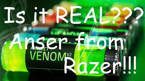 Project Venom V2 By Razer Is Real Youtube