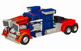 Photos of Optimus Prime Toy Truck