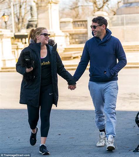 Amy Schumer And Husband Chris Fischer Hand In Hand In Nyc