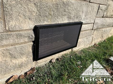 Brandguard foundation vents provide critical cooling and ventilation to the crawl space, or brandguard vents will protect your home from ember and flame intrusion, as mandated by the new. Foundation Vents are an Open "Door" | Trifecta Wildlife ...