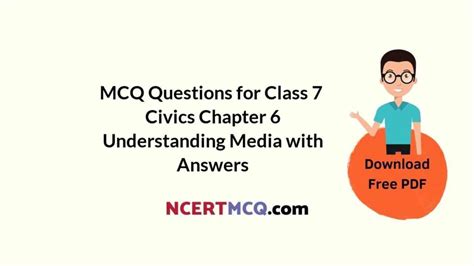 Mcq Questions For Class 7 Civics Chapter 6 Understanding Media With