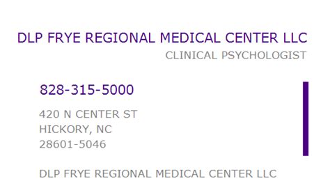 The npi number for vibralife of katy rehabilitation center is 1679075972. 1801823349 NPI Number | DLP FRYE REGIONAL MEDICAL CENTER ...