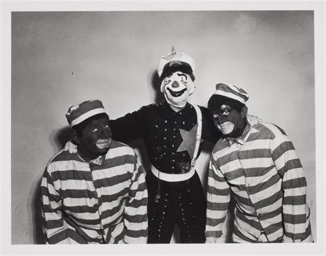 [clown Cop And Two Prisoners In Blackface] International Center Of Photography