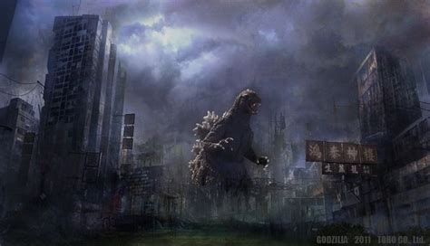 Godzilla Destroyed City By WoGzilla On DeviantART Godzilla Wallpaper