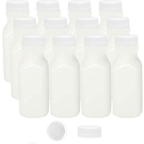 Buy Empty Plastic Bottles Milk Container 12 Oz Bottles Mini Milk Jugs