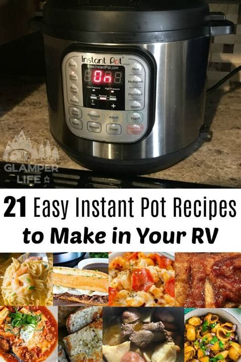 Bbq chicken — make potato salad ahead of time as a side and grill some veggies or serve raw with homemade. 21 Easy Instant Pot Recipes to Make in Your RV | Instant pot recipes, Easy camping meals