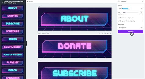 Twitch Overlay In 2020 Graphic Design Services Overla