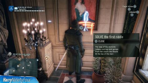 Assassin Creed Unity Riddles Side Quests Faubourg Saint Germain Map