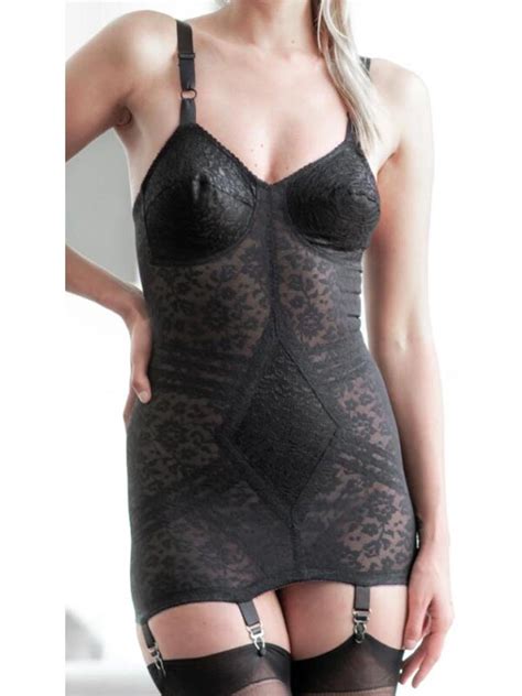 Rago Shapewear Rago Shapewear Longline Corselette Schwarz