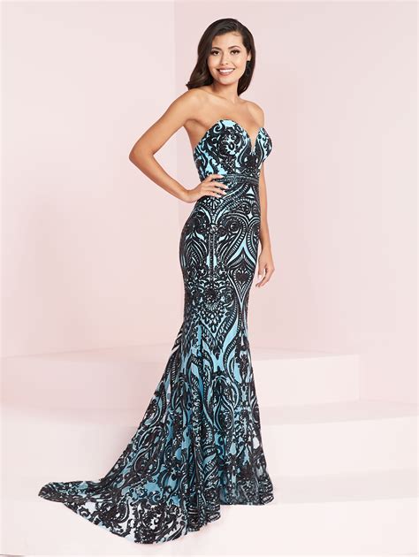 14006 Panoply House Of Wu Panoply Dresses Strapless Long Dress