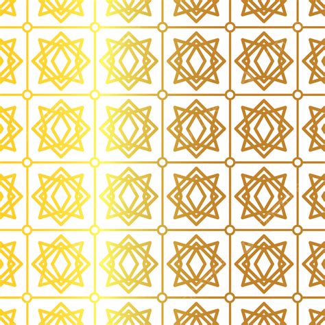 Islamic Golden Vector Art Png Golden Islamic Pattern Pola Batik Emas