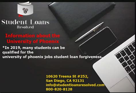 Information About The University Of Phoenix Student Loan Forgiveness
