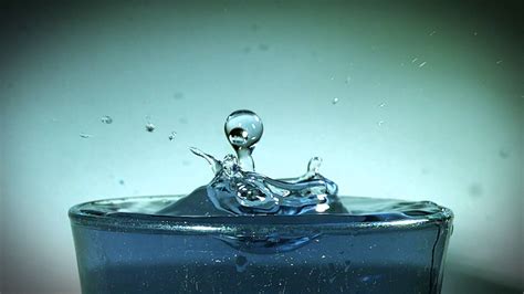 Slow Motion Water Droplets Youtube