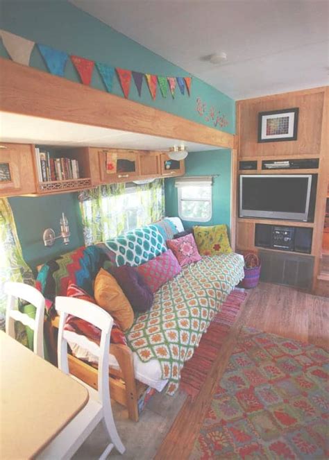 17 Rv Decorating Ideas To Liven Up Your Camper Interior