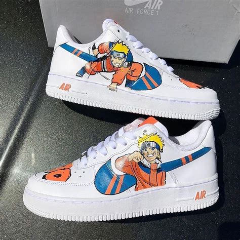 Custom Naruto Shoes For Air Force 1 Graffiti Hand Painted Sneaker The