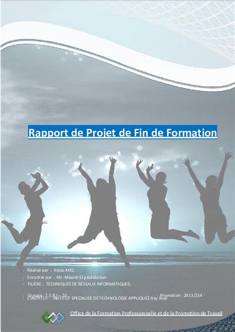 Pdf Rapport De Projet De Fin De Formation Office De La Formation