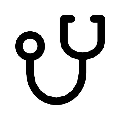 Stethoscope Hospital Doctor Vector Svg Icon Svg Repo