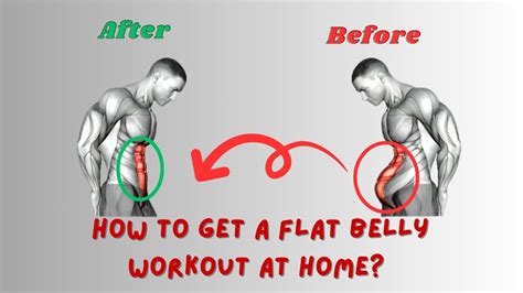 Exercises For Flatter Stomach Workout At Home No Equipment Needed