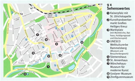 Goslar Map Goslar Mappery
