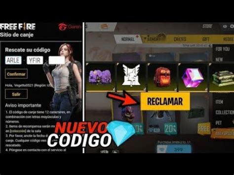 Please note redemption expiration date. NUEVO CODIGO DE FREE FIRE #CODIGOS DE FREE FIRE//1 NUEVO ...