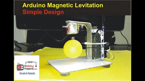How To Make Arduino Magnetic Levitation Simple Design Youtube