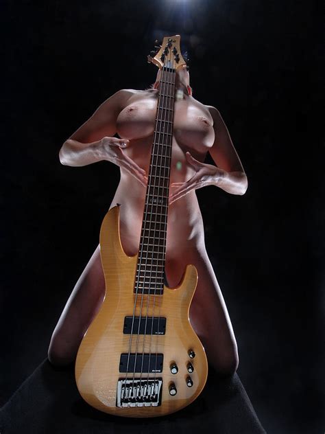 Her Lovers Bass Guitar Photograph By Chris Maher Fine Art America