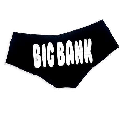 Big Bank Panties Funny Naughty Slutty Valentine Bachelorette Party  Nystash