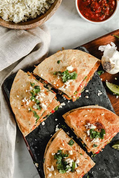 Vegetarian Quesadillas Quick And Easy Easy Wholesome