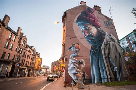 The Street Art Of Glasgow In Photos Finding The Universe