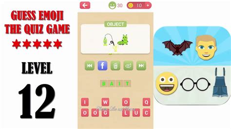 Guess Emoji The Quiz Game Level 12 All Answers Walkthrough Youtube