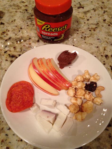 a little snack with reesesspreads complimentary from influenster for testing purposes