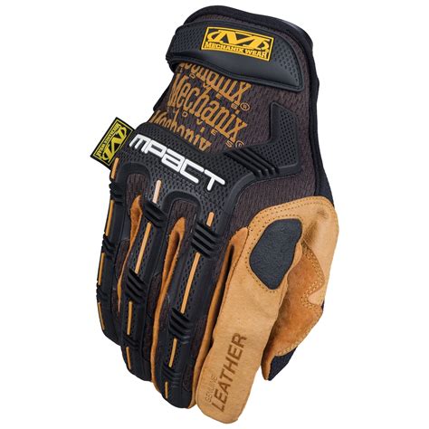 Mechanix Wear Leather M Pact Gloves Small Bunnings Australia
