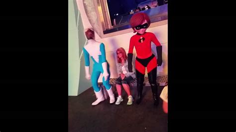 The Incredibles Dancing At Disneyland Youtube