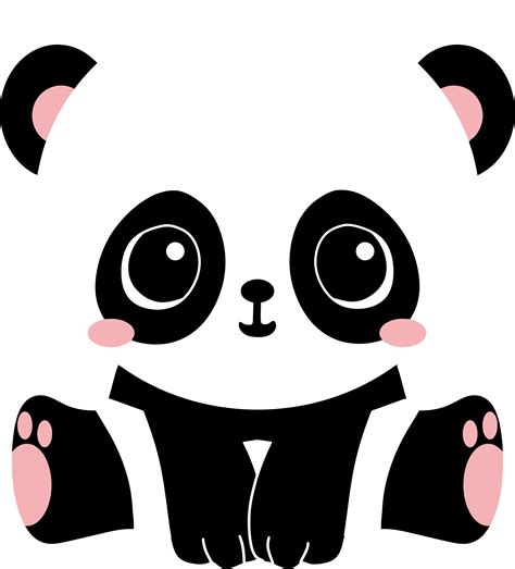 Panda Clipart Cartoon Character Panda Cartoon Character Transparent